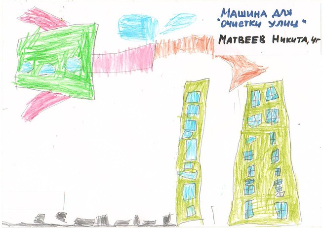 Машина для очистки улиц