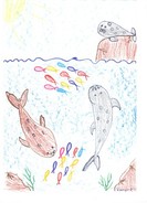 Морские животные на выработке энергии